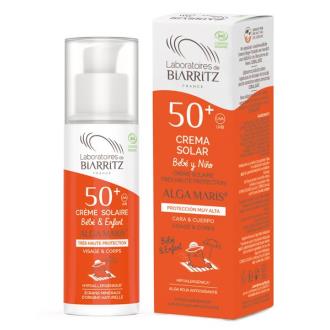 CREME SOLAR crianças SPF50+ 100ml. BIO