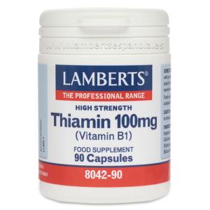 VITAMINA B-1 100 mg.(Tiamina) 90 cap.