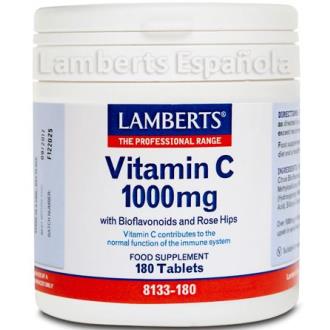 VITAMINA C 1000mg. con bioflavonoides 180comp.