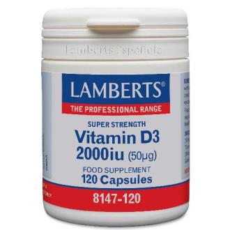 VITAMINA D3 2000UI 120cap.