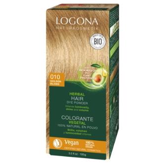 COLORANTE VEGETAL rubio dorado 010 100gr.**