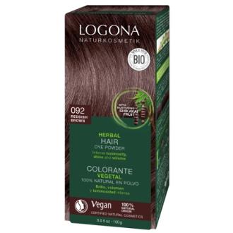 COLORANTE VEGETAL castaño cafe 092 100gr.**