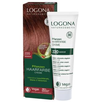 COLORANTE VEGETAL EN CREMA 220 burdeos 150ml.