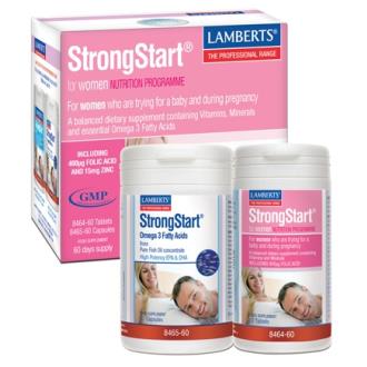 PACK STRONGSTART para mujeres 60comp+60cap.