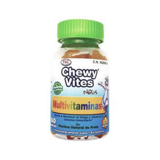 CHEWY VITES multivitaminas plus infantil 60ud.