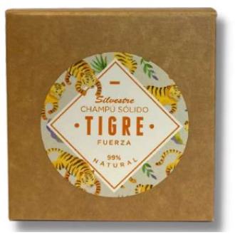 CHAMPÔ SOLIDO TIGRE força 80gr,