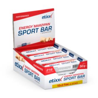 ETIXX energy bar sabor maçapão 12barritas