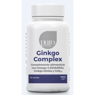 PURO OMEGA GINKGO COMPLEX DHA/EPA Q10 60pearls