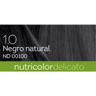 TINTE natural black 140ml preto 1.0 DELICATO