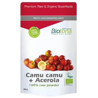 CAMU CAMU ACEROLA RAW 200gr. BIO