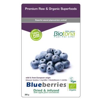 BLUEBERRIES raw 200gr. BIO VEGAN