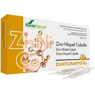 DIATONATO 5/2 zinc-niquel-cobalto 28amp.