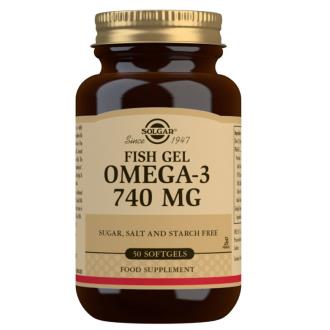 FISH GEL OMEGA 3 740mg. 50cap.mole