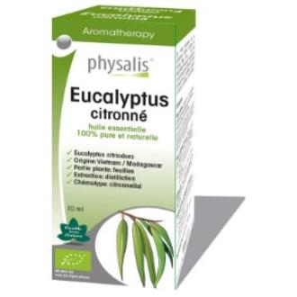 ESSÊNCIA EUCALIPTO CITRONADO 10ml. BIO