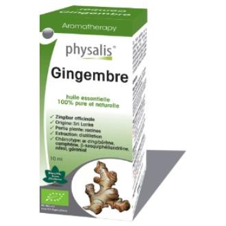 ESSÊNCIA GENGIBRE 10ml. BIO