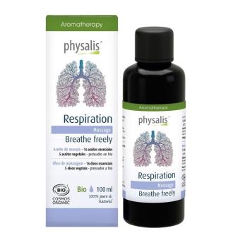 RESPIRATION respira livre óleo de massagem 100ml. BIO