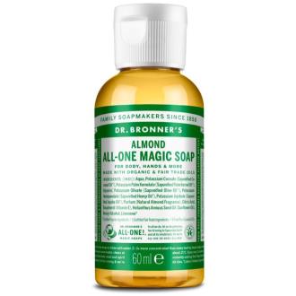 SABONETE LIQUIDO AMÊNDOAS 60ml.