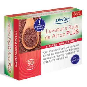 LEVADURA VERMELHA DE ARROZ PLUS 3% 30cap.
