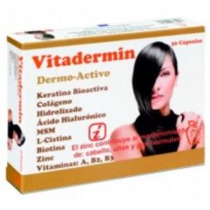 VITADERMIN 30cap.(pele-cabelo-unhas)