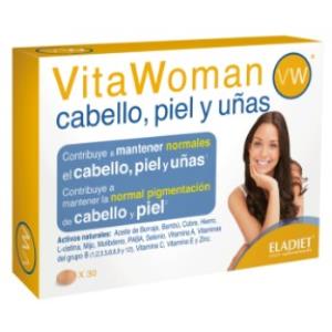 VITA WOMAN cabelo pele e unhas 30comp.