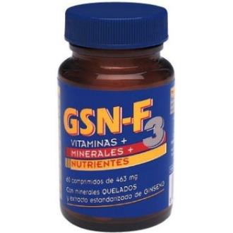 GSN-F3 VIT. E MIN. NUTRIENTES 60Comp. 463 Mg.