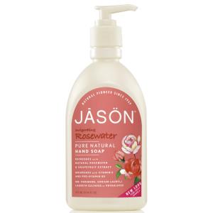 SATIN SOAP jabon de manos agua de rosas 473ml.