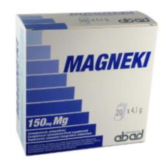 MAGNEKI EFERVES MUSCULOS/HUESOS (magneva) 20sbrs.