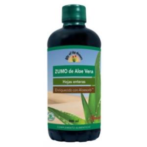 SUMO DE ALOE VERA folha inteira 946 ml.