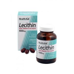 LECITINA, VIT.E, Y CoQ10 30cap. HEALTH AID