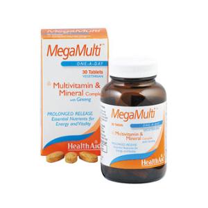 MEGAMULTI com GINSENG 30comp. HEALTH AID