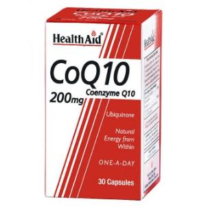 CoQ10 200mg. 30cap. HEALTH AID