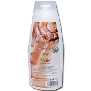 LECHE CORPORAL DE BABA DE CARACOL Y ALOE 400ml.