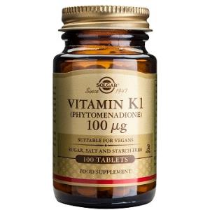 VITAMINA K NATURAL 100mcg. 100comp.