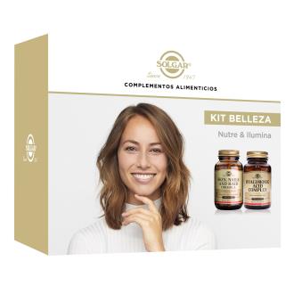 PACK BELLEZA hair-skin-nail+ac. hialuronic complex