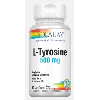 L-TIROSINA 500mg. 50cap.