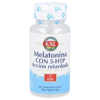 MELATONINA 1,9mg+5-HTP accion retard 60comp. KAL
