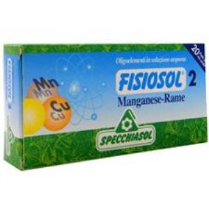 FISIOSOL 02 Manganeso-Cobre 20amp.