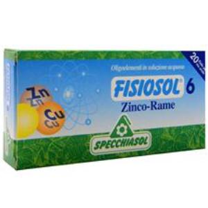 FISIOSOL 06 Zinc-Cobre 20amp.