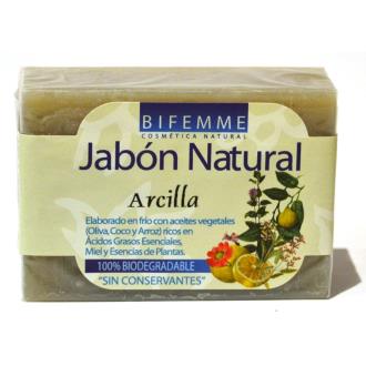 JABON DE ARCILLA 100gr BIFEMME