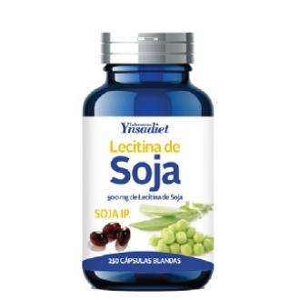 LECITINA DE SOJA 500mg. 250perlas HIJAS DEL SOL
