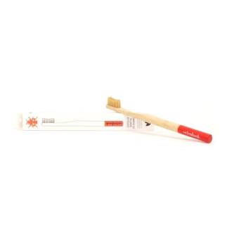 CEPILLO DENTAL BAMBU rojo 1ud.