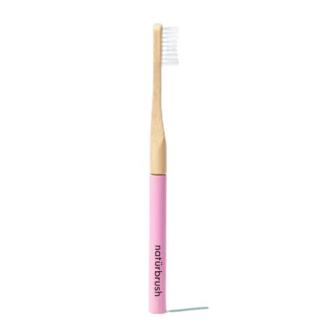 CEPILLO DENTAL BAMBU rosa 2piezas.