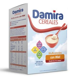 DAMIRA MULTICEREALES CON MIEL papilla 600gr.