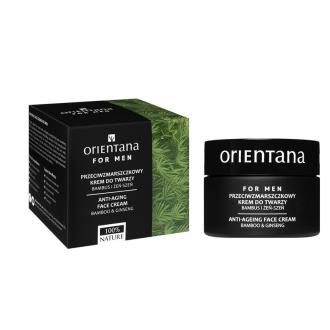 CREMA FACIAL ANTIEDAD HOMBRE bambu y ginseng 50ml.