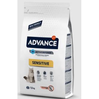 ADVANCE FELINE ADULT SENSITIVE SALMON ARROZ 1,5kg.