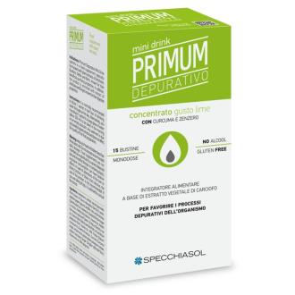 PRIMUM DRENANTE curcuma-jengibre 15mini drinks.