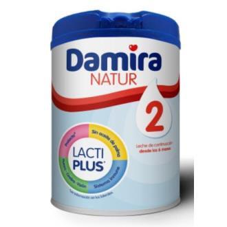 DAMIRA NATUR 2 leche continuacion 6meses 800gr.